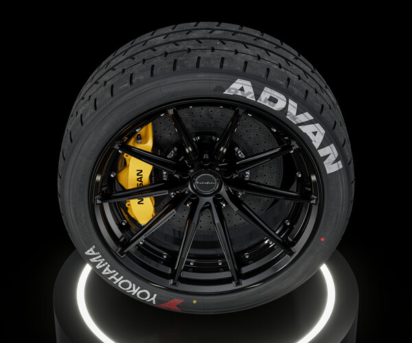 ArtStation - Yokohama ADVAN A052 • 245/40 R18 (97Y) • 200/A