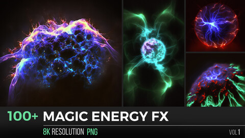 ArtStation - 100+ Magic Energy FX | Resources