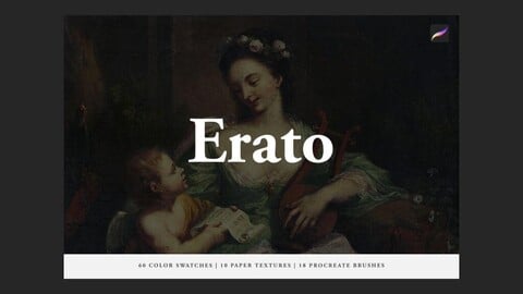 Erato Watercolor Procreate Kit