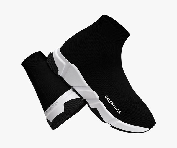 sparkly balenciaga trainers