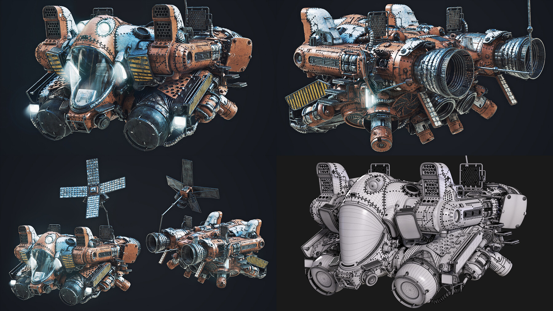 Artstation - Hard Surface Model Pack 