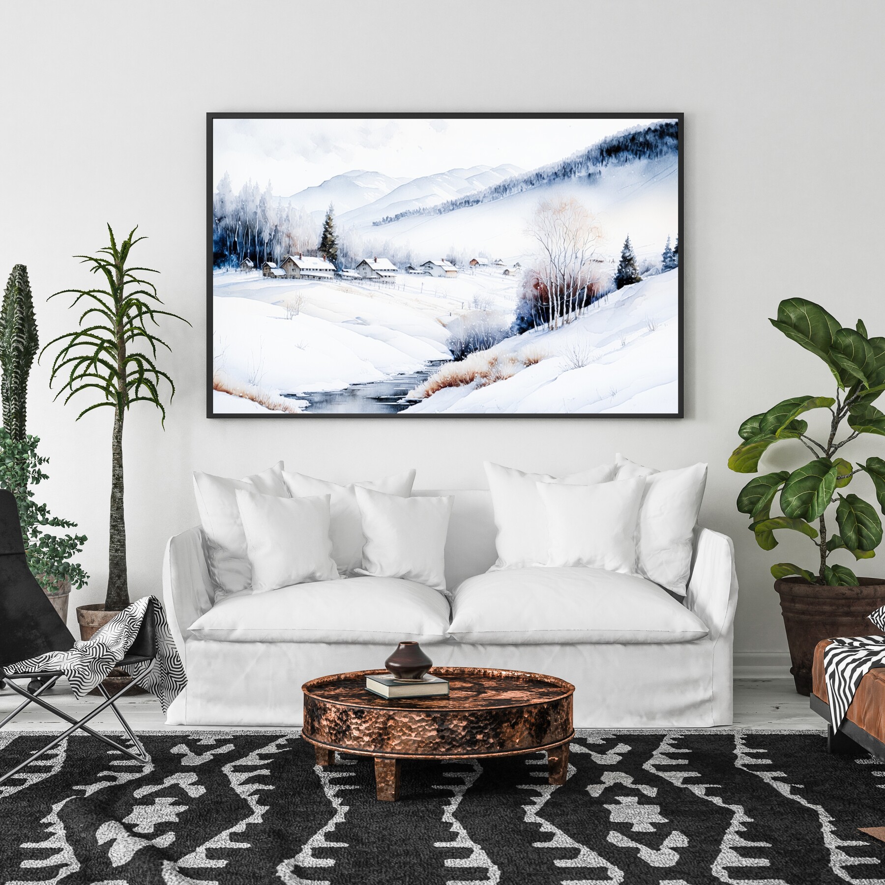 ArtStation - Bright Winter Wall Art | Artworks