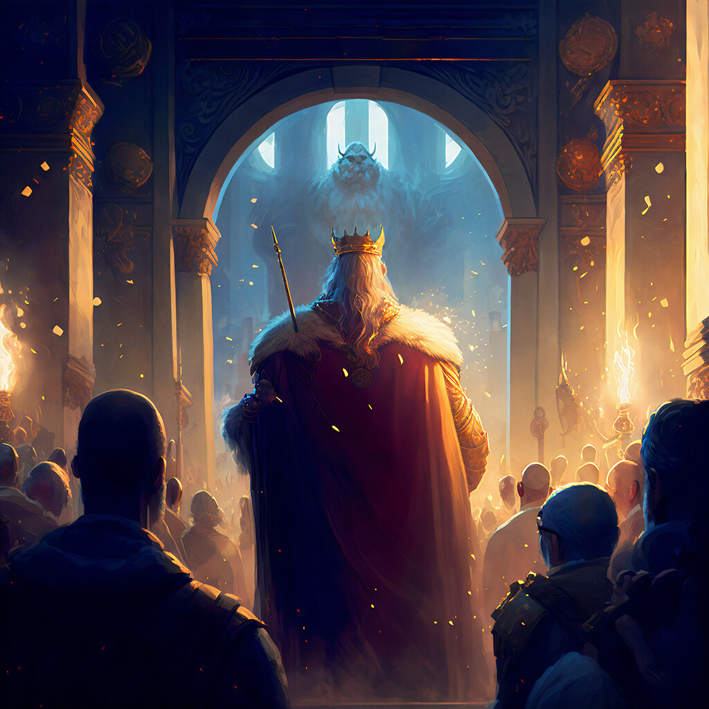 Artstation - Regal Majesty: A Portrait Of A King For His People 5 