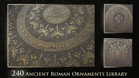 550 Ornament Alpha For 3d Artist - Bundle