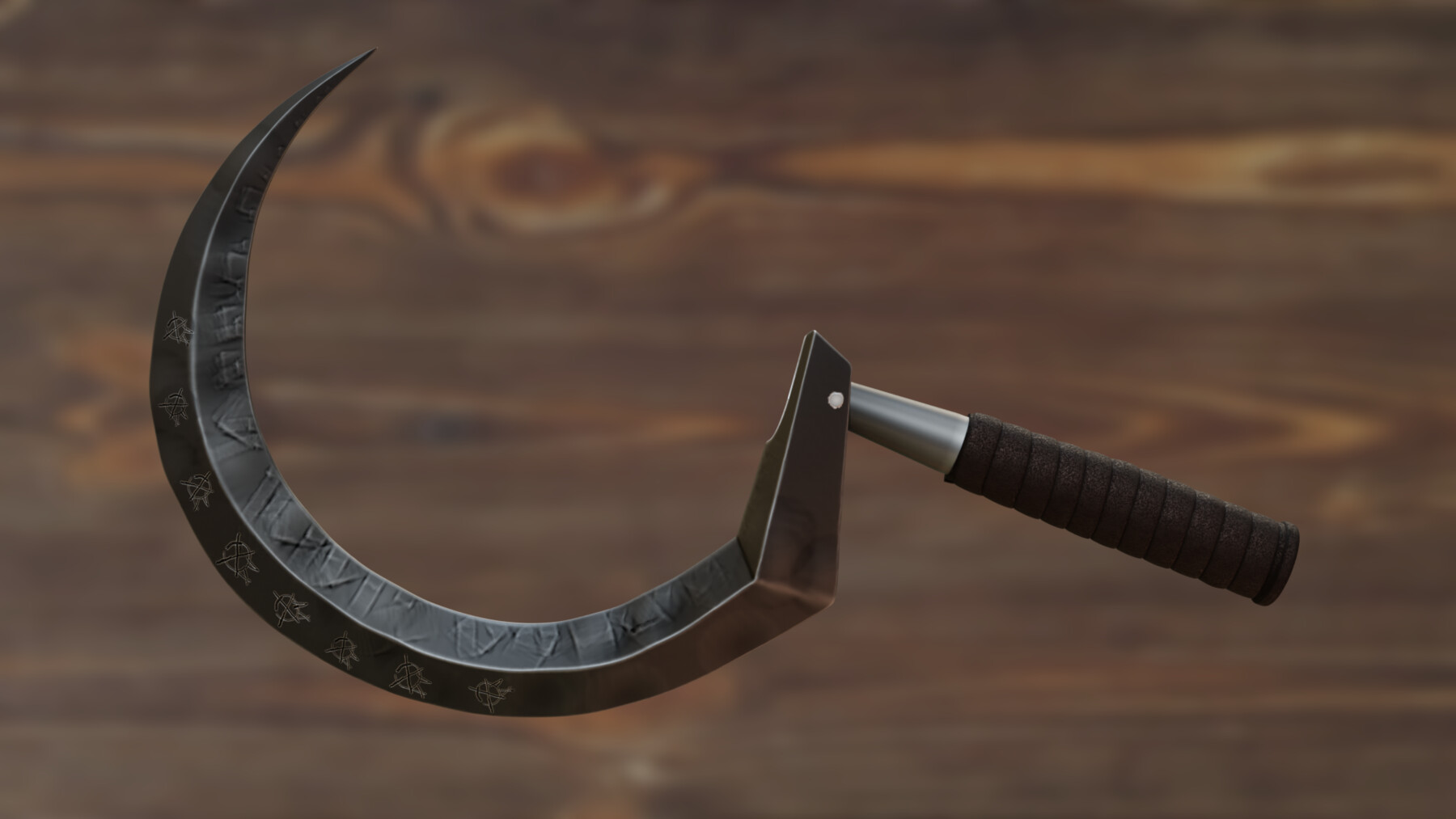 DEATH WOLF COSPLAY 3D PRINT SICKLE