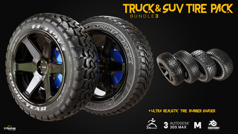 TRUCK & SUV Tire Pack Bundle 3