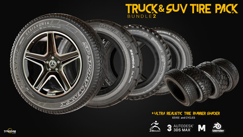 TRUCK & SUV Tire Pack Bundle 2