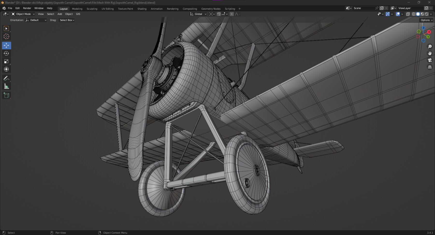 ArtStation Sopwith Camel ww1 airplane Resources