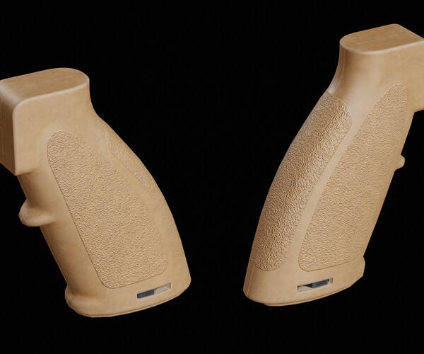 ArtStation HK Pistol Grip Game Assets