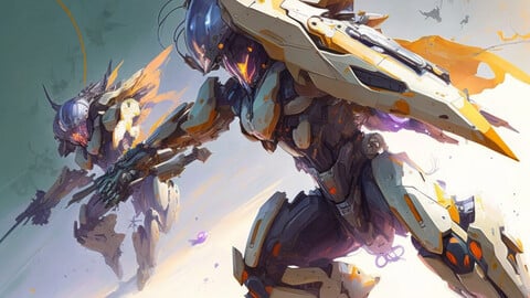 ArtStation - Empire Standard Mecha - Generation 12.3 | Artworks