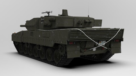 Leopard 2A6 Tank