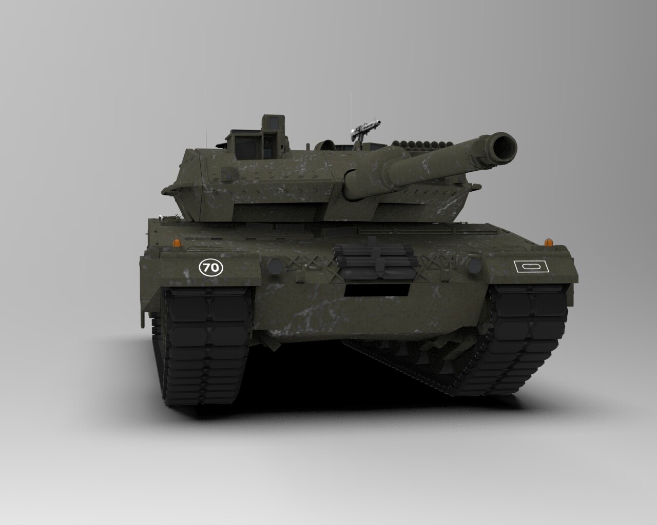 ArtStation - Leopard 2A6 Tank | Game Assets