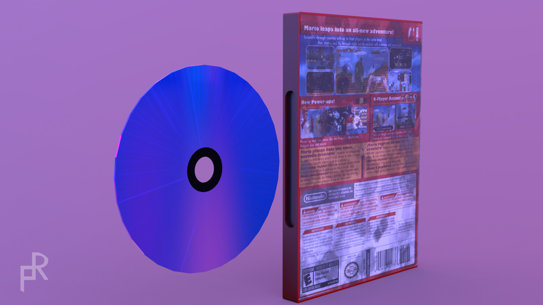 ArtStation DVD/Game Case Game Assets