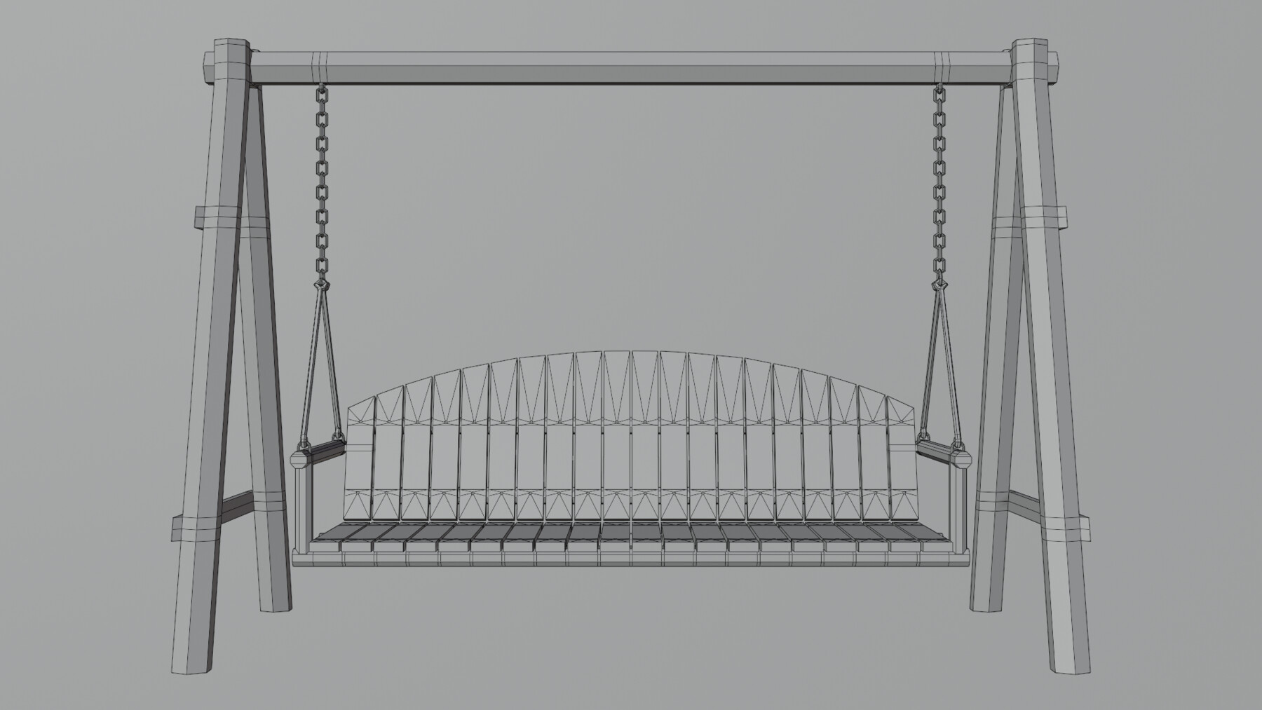 ArtStation Swinging bench Game Assets