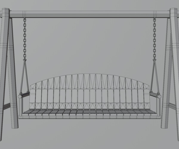 ArtStation Swinging bench Game Assets