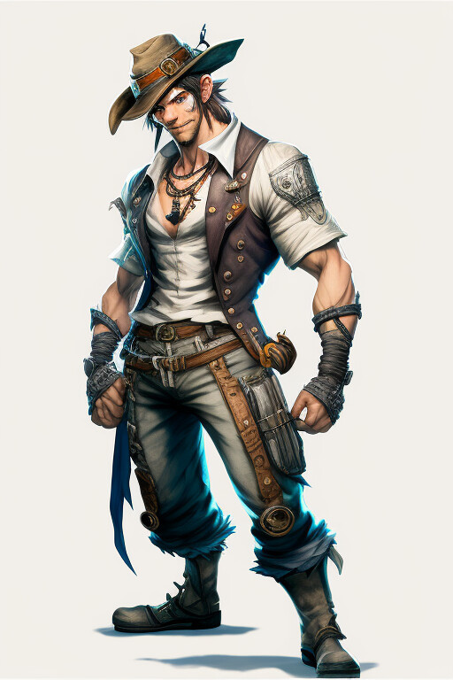 ArtStation - Novel Game Character 1950 png Midjourney art pack | Game ...