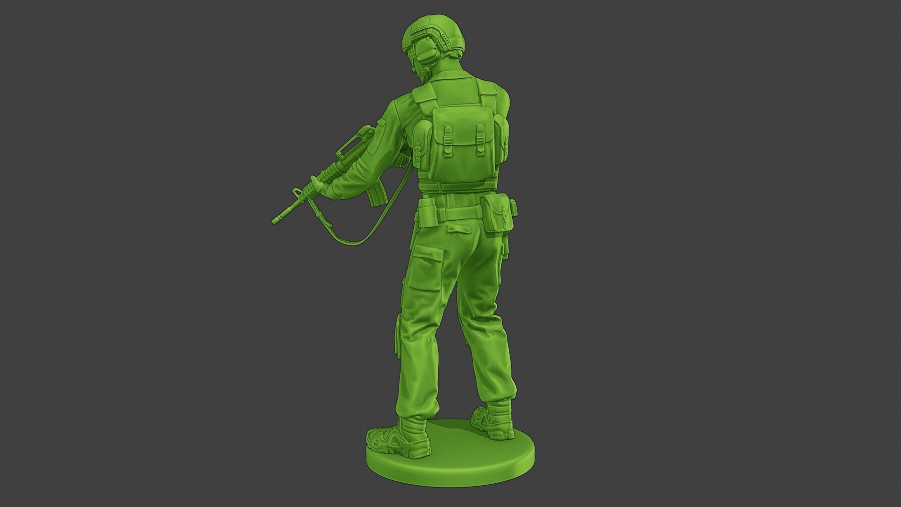 Figurines Soldats US Delta Forces 1/144 Non Peintes - Kit Modélisme Résine 3D, Thème Militaire