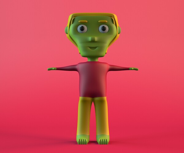 ArtStation - CHARACTER MODEL | Resources