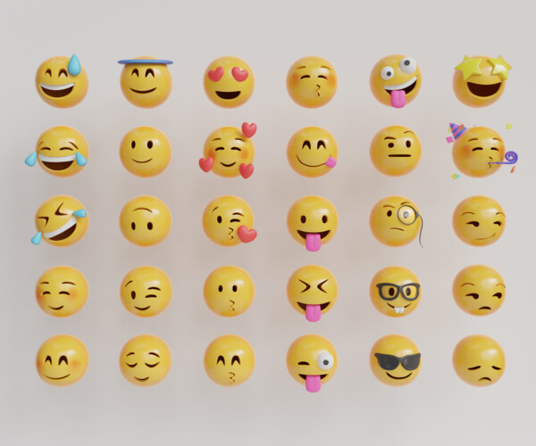 ArtStation - EMOJI PACK - Fino