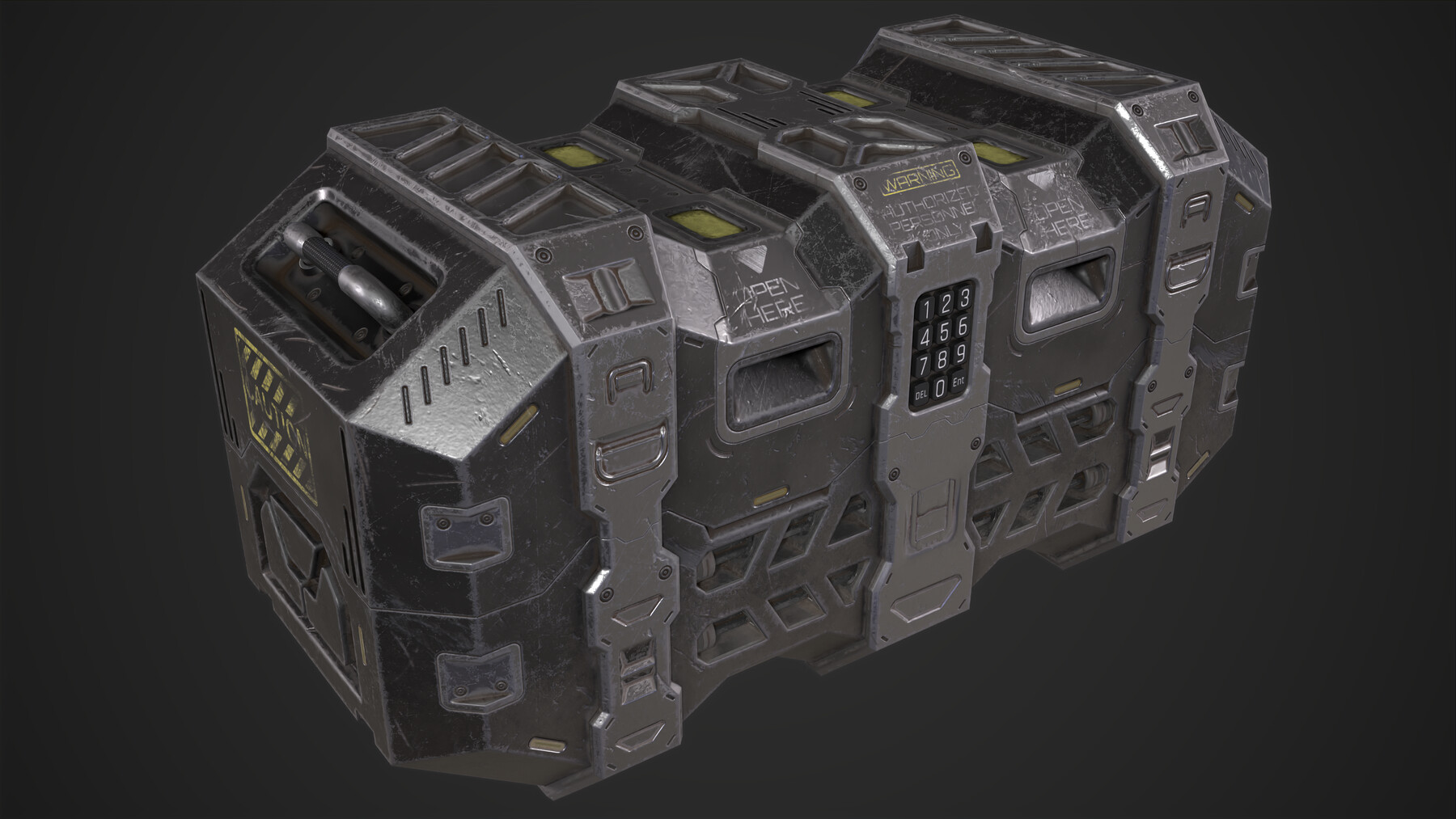 ArtStation - Sci-fi Crate | Game Assets