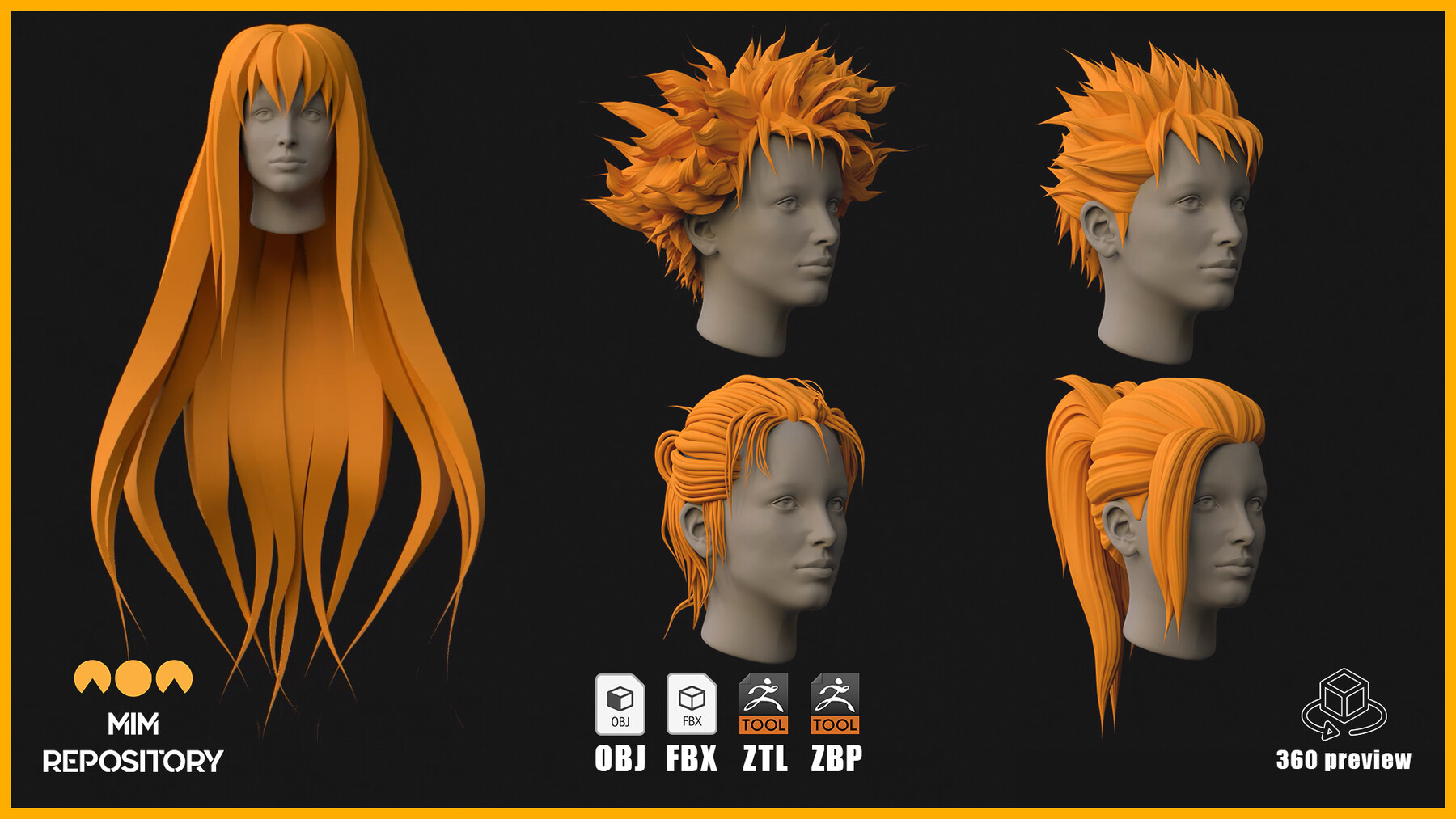 Making a new anime base-model + planned hairstyle selection : r