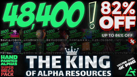 48400 Hand Painted Alpha Designs and Patterns - THE KING OF ALPHA RESOURCES - SUPER MEGA PACKAGE - The Largest Package You Have Ever Seen!