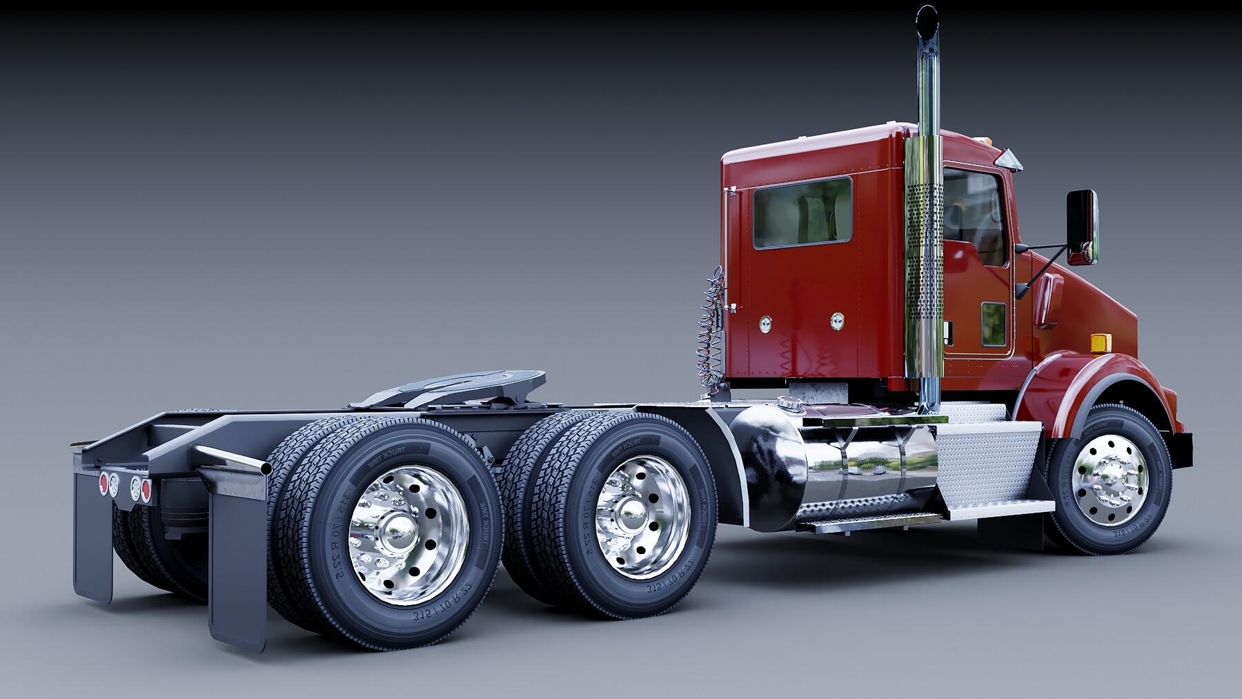 ArtStation - Kenworth T800 Semi Truck | Game Assets