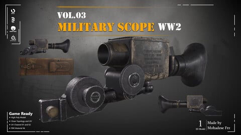 Military Scope WW2 - VOL03 (Game Ready)