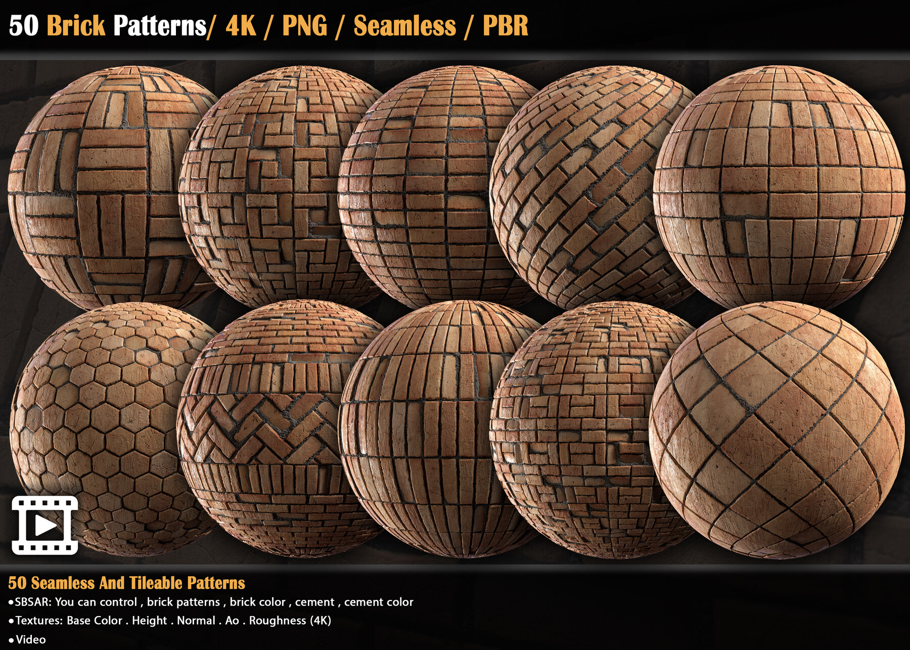 ArtStation - 20 PBR Leather Armor Texture /Seamless (Vol 03), Resources