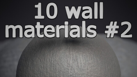 10 Wall Materials #2