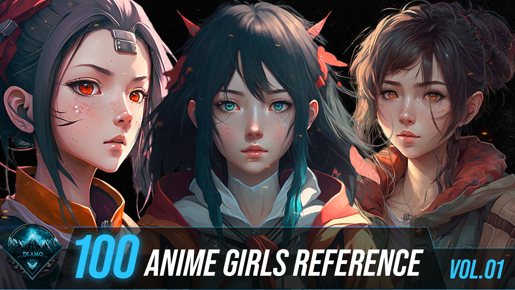 ArtStation - 100 Anime Girls | Artworks