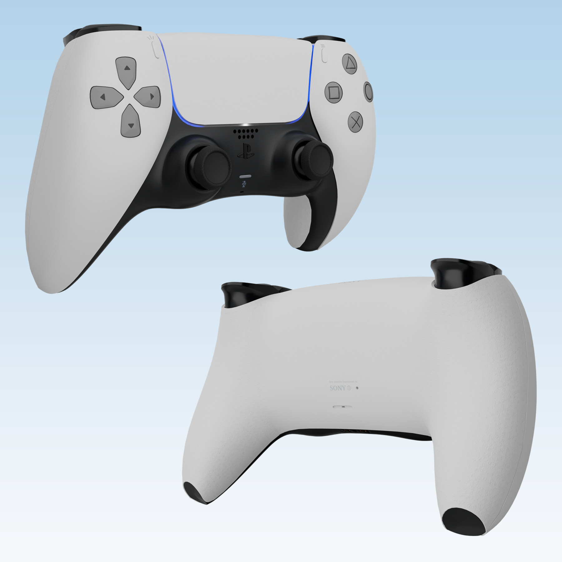 CONT SONY PS5 DUALSENSE BRANCO - CONT SONY PS5 DUALSENSE BRANCO - SONY