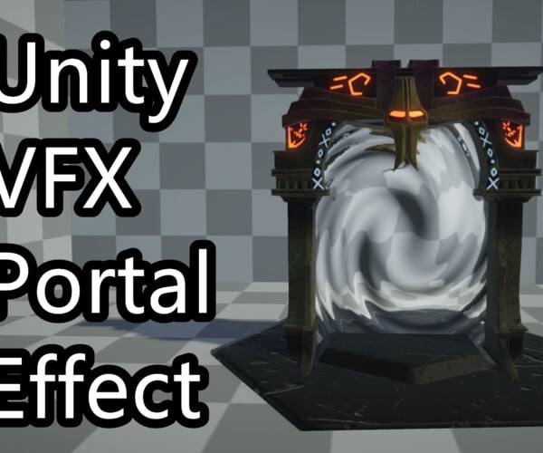 ArtStation - Unity VFX - Portal Effect | Game Assets