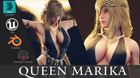 Queen Marika The Eternal - Game Ready