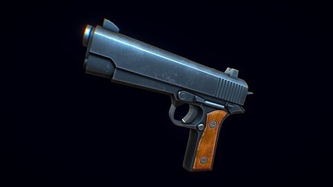 Stylized M1911 Colt