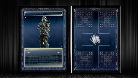 TCG Trading Card Template