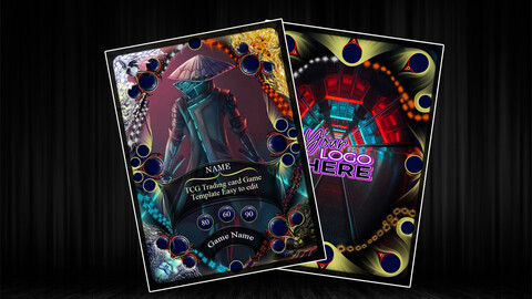 TCG Card Template V15