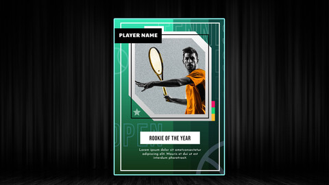 Sports Trading Card Mockup V1
