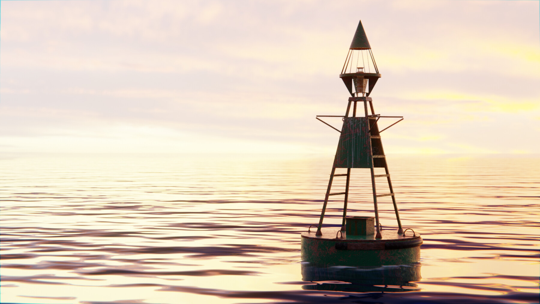 Artstation - Lighthouse 3d Scene 