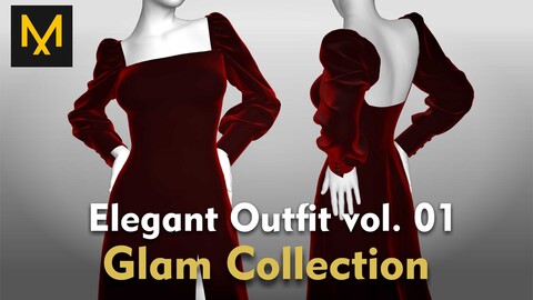 Elegant Outfit vol.01 - Glam Collection
