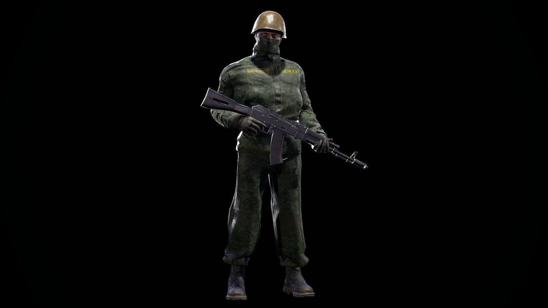 ArtStation - Soldier Low-poly 3D Model | Game Assets