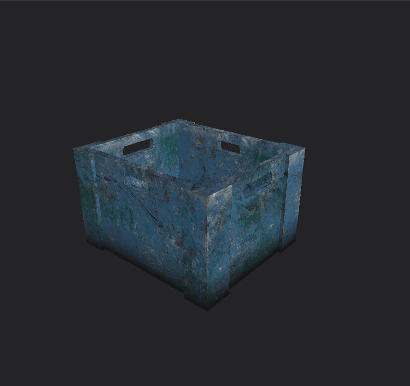 ArtStation - Fishing Plastic Crates