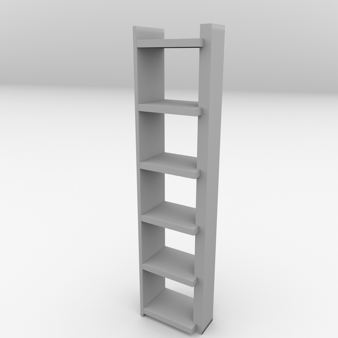 ArtStation - Bookshelf v3 | Game Assets