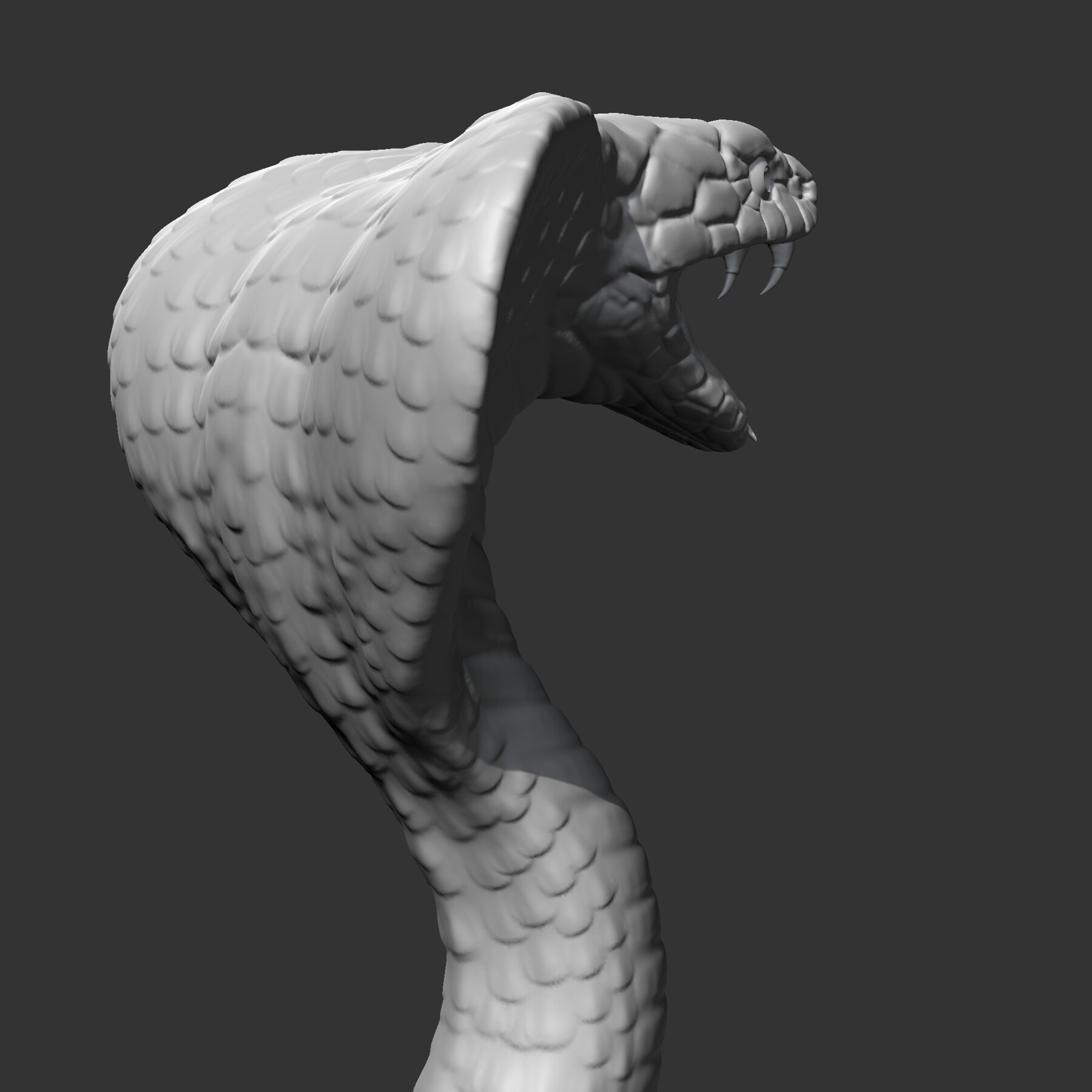 ArtStation - Snake King 3D print model