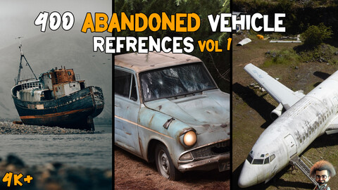 400 Abandoned Vehicle Reference Pack - Vol 1