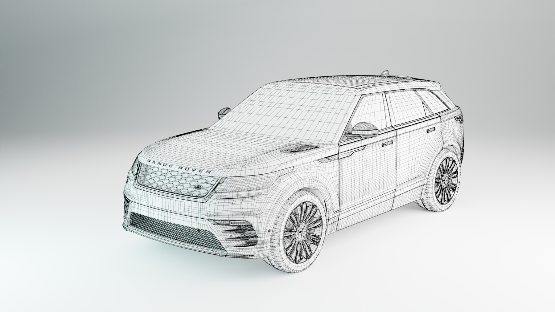 ArtStation - 3D Car Range Rover Velar 2023 with textures | Game Assets