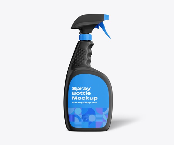 ArtStation Plastic Spray Bottle Mockup Artworks