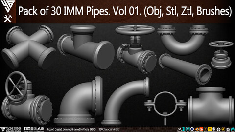 Pack of 30 IMM Pipes Volume 01