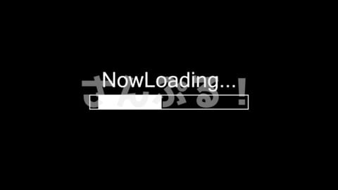 NowLoading [Install] Text animation/OBS/SLOBS/Youtuber/Streamer/Vtuber Assets