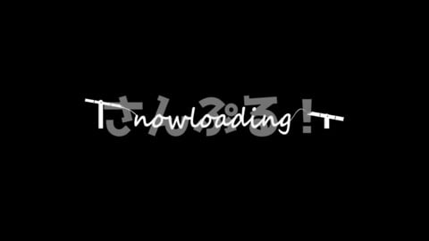 NowLoading [Japanese Shishi-odoshi] Text animation/OBS/SLOBS/Youtuber/Streamer/Vtuber Assets